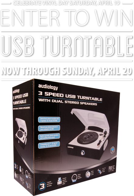 *prize To Be Awarded In The Form Of A Usb Turntable - Cooktop (441x646), Png Download