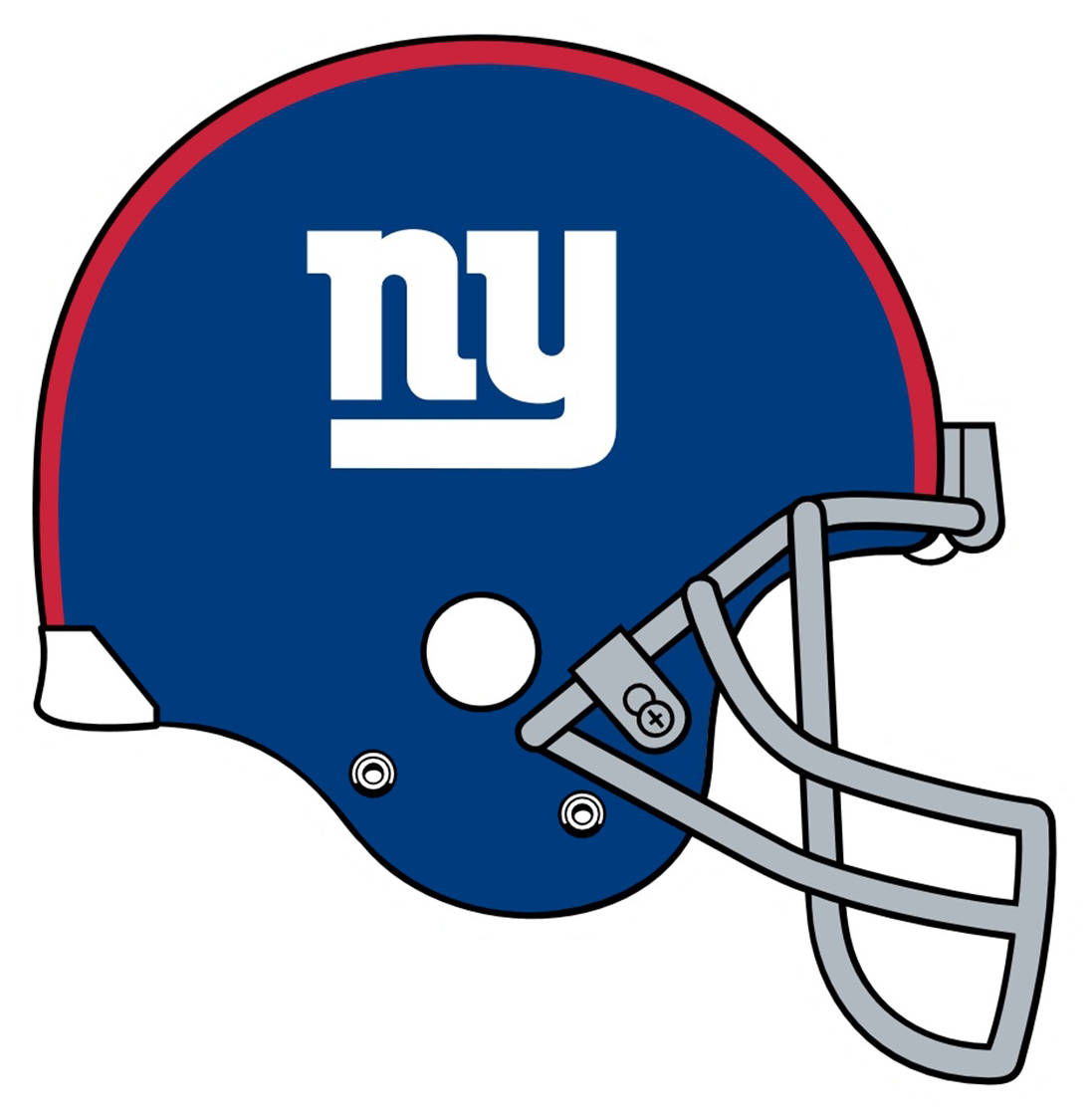 Ny Giants Png Transparent Ny Giants - New York Giants Helmet (600x615), Png Download