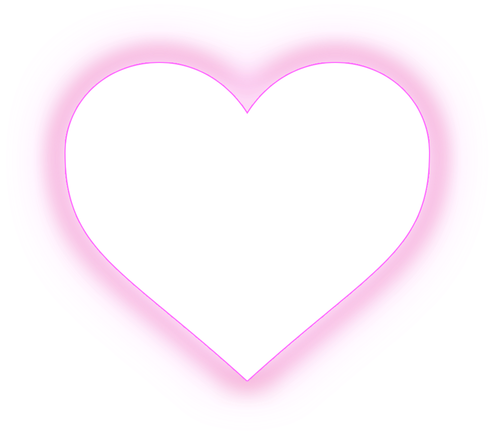 Heart Kawaii Cute Tumblr Hearts Ftestickers - Clip Art (1000x882), Png Download