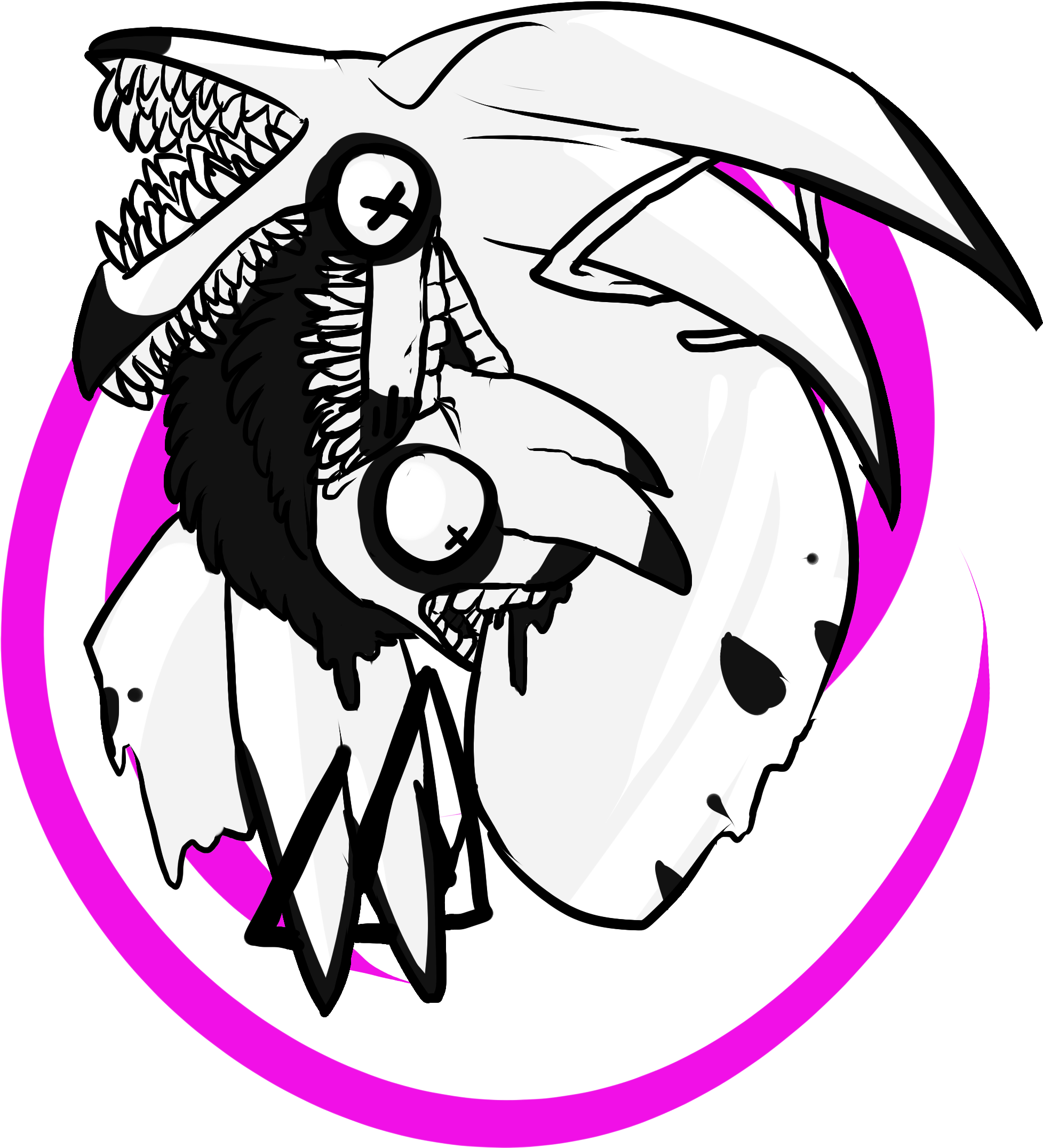 [goretober] 10/6 - Autophagy Ouroboros - Illustration (2500x2500), Png Download