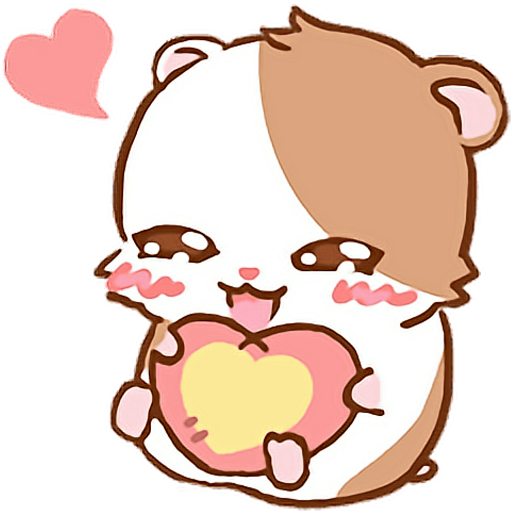 Free Cute At Getdrawings Com Free For Personal - Hamster Kawaii (480x480), Png Download