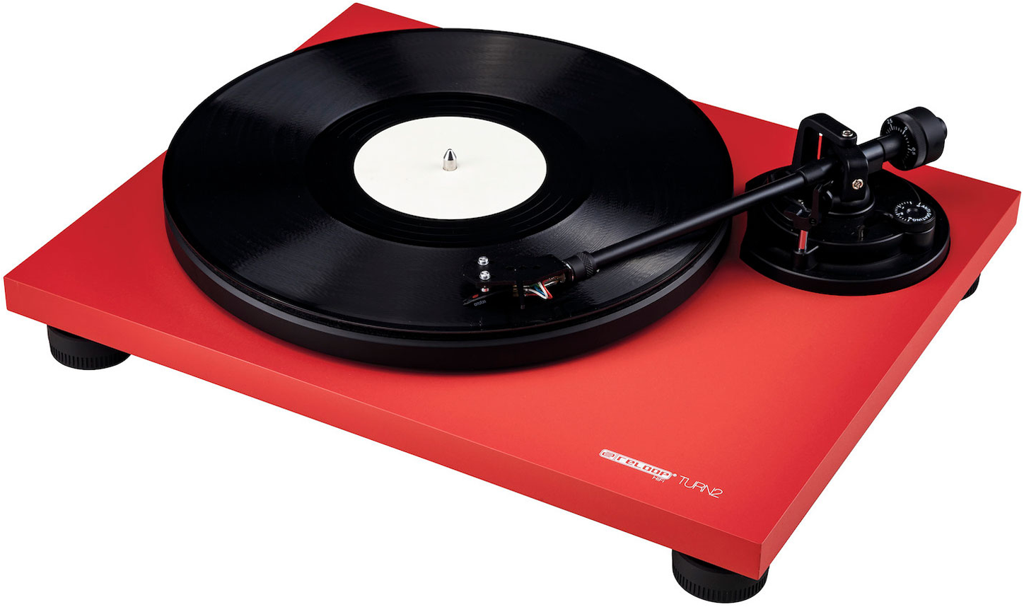Reloop Turn 2 Red - Turntable (1680x1750), Png Download