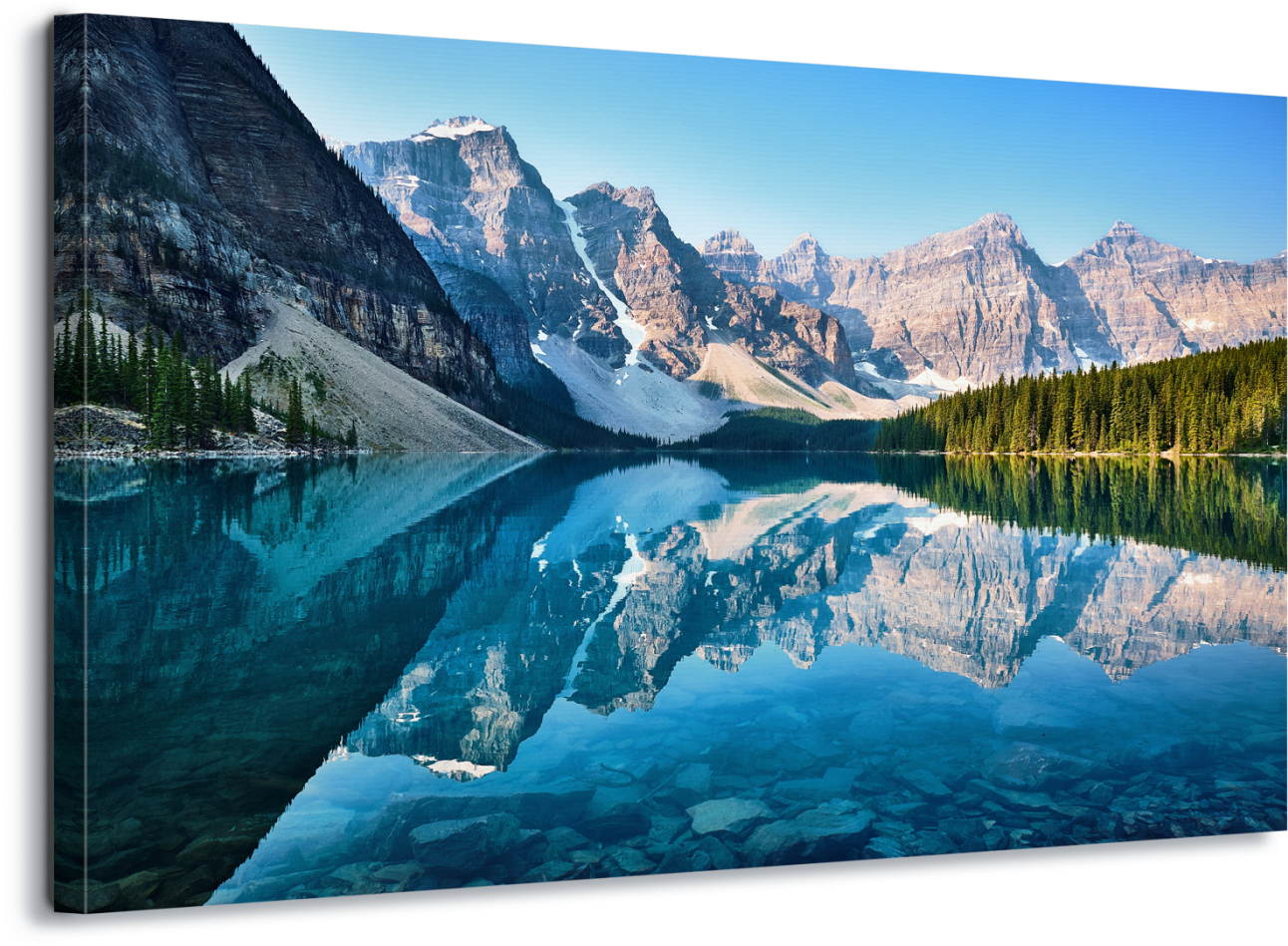 Moraine Lake (1400x967), Png Download