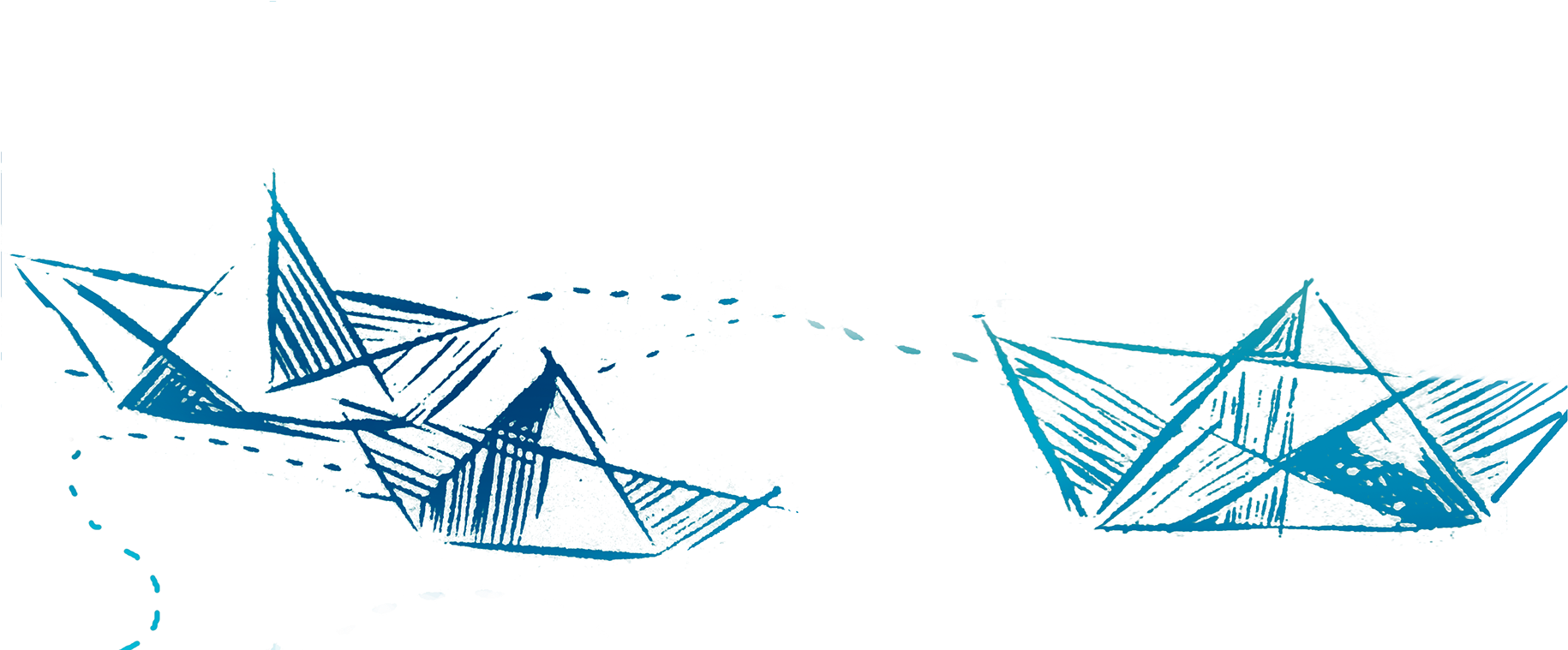 Linoleum Cut Pattern Of Mementos And Things Carried - Triangle (1920x758), Png Download