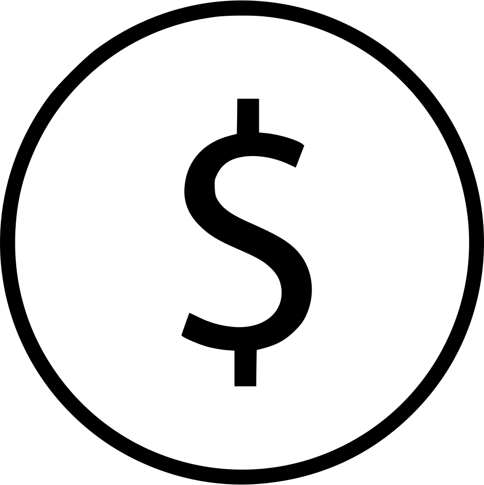 Dollar Sign Circle Svg Png Icon Free Download - Dollar Sign Svg Icon (980x982), Png Download