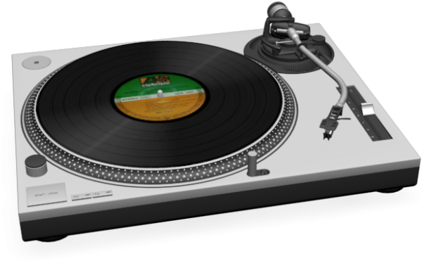 Turntables - Phonograph Record (1000x1000), Png Download