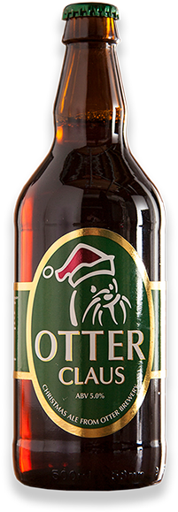 Otter Claus Gift Item - Otter Brewery (300x599), Png Download