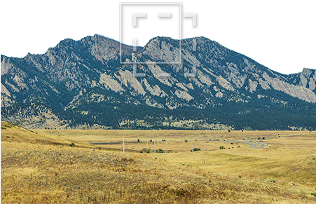 Front Range Mountain Background - Flatirons (450x450), Png Download