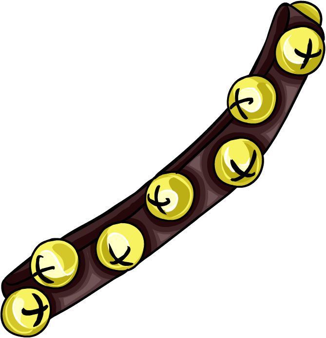 Clipart Freeuse Download Bell Free On Dumielauxepices - Reindeer Bells Clip Art (669x695), Png Download