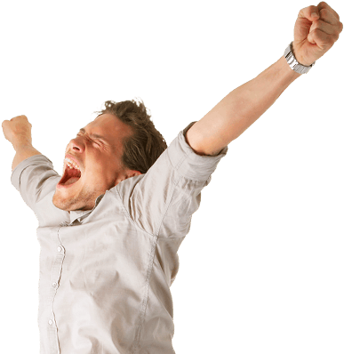 Summer Field Happy Young Man - Fashion (647x400), Png Download