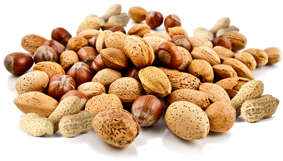 Slider All Nuts2 - Dried Fruit (1173x661), Png Download