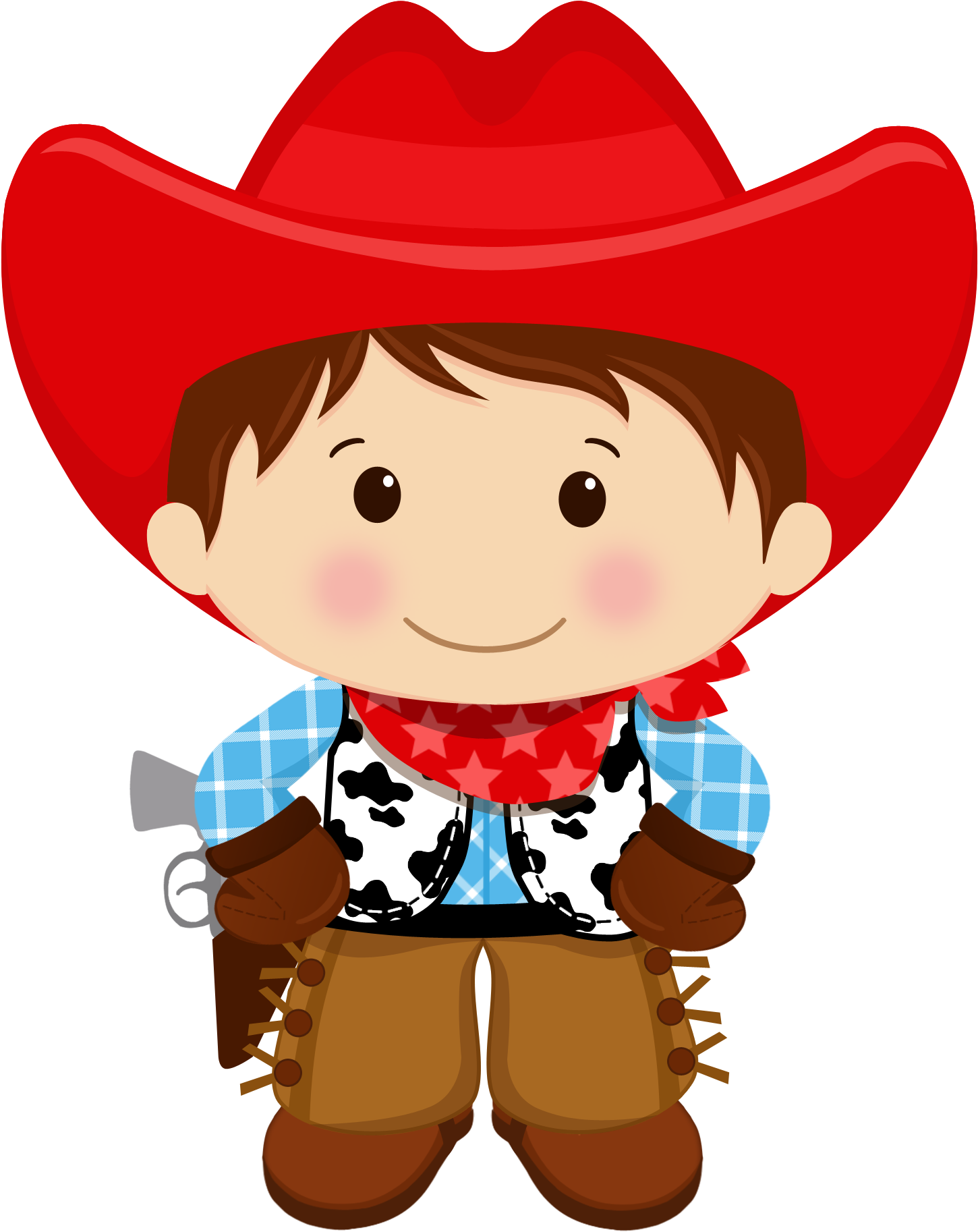 Vector Royalty Free Download Baby Cowboy Clipart - Cowboy Clipart (1508x2008), Png Download