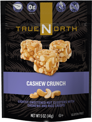 True North® Cashew Crunch - True North Almond Pecan Crunch (400x400), Png Download