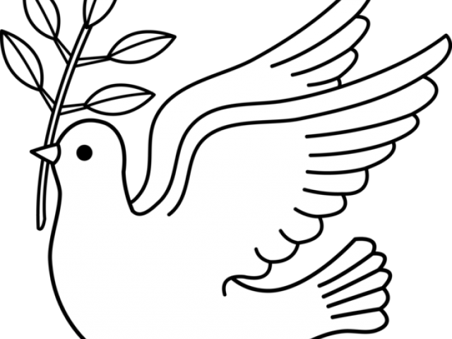 Peace Dove Clipart Black And White - Good Well Wishing Quotes (640x480), Png Download