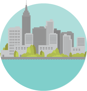 Do Visit The Outer Boroughs Of New York - New York City (342x356), Png Download