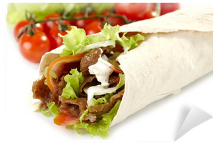 Донер На Тарелке Png (400x400), Png Download