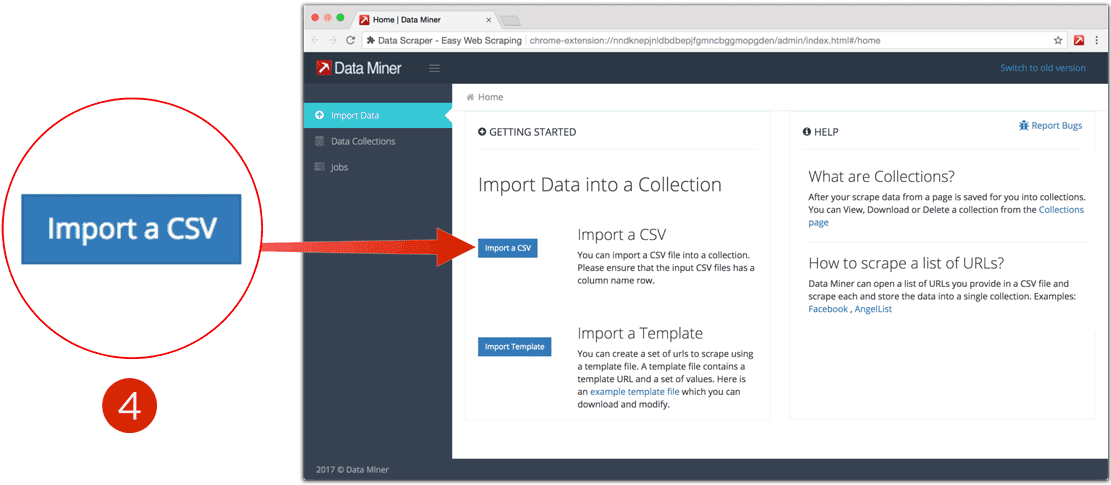 Import Csv Jobs (1110x543), Png Download