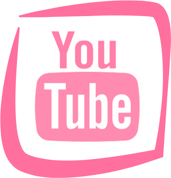Pink Youtube Logo Png (680x624), Png Download