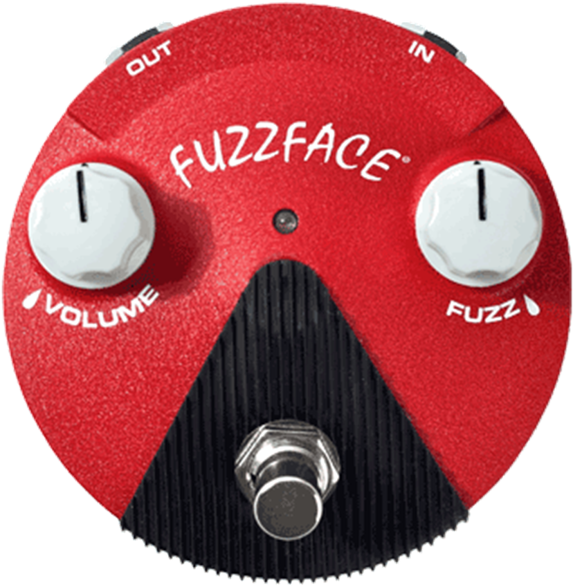 Dunlop Jimi Hendrix Fuzz Face Mini Band Of Gypsys Guitar (1200x1200), Png Download