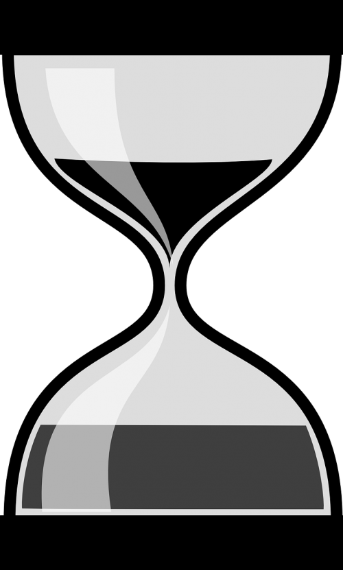 Broken Hourglass Png (500x831), Png Download