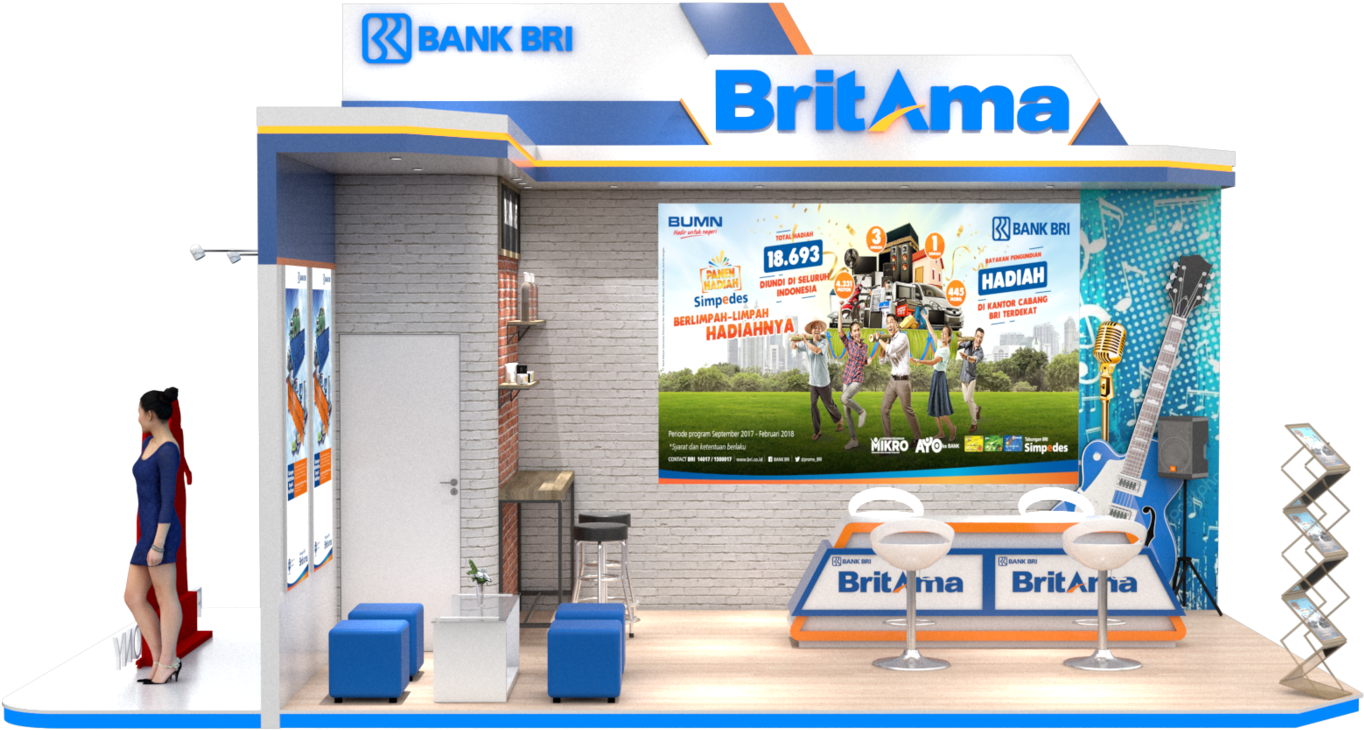 Britama Fifth Harmony Concert Booth (1400x788), Png Download