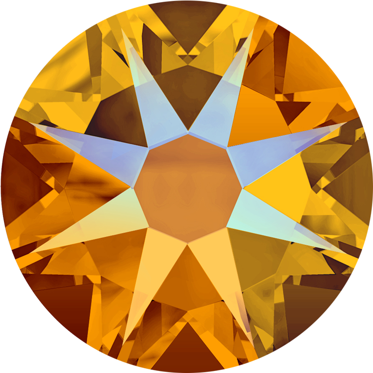 Tangerine Shimmer Swarovski Rhinestones Wholesale (900x900), Png Download