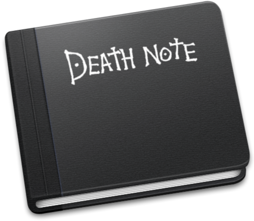 Death Note Logo Png (1024x1024), Png Download
