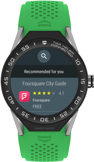 Tag Heuer Connected Modular 45 (536x634), Png Download