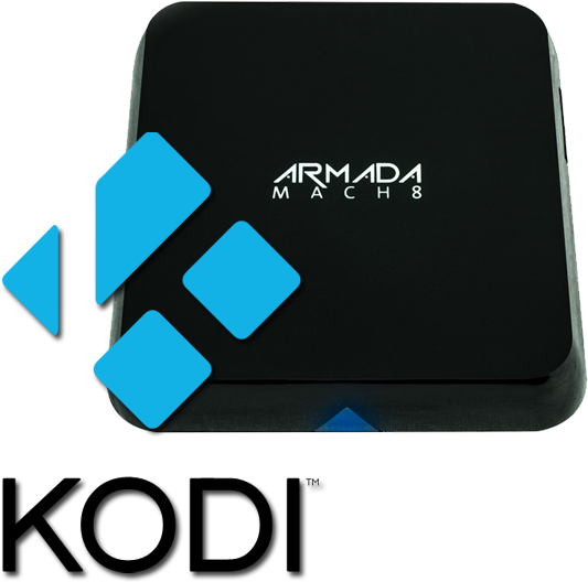 Armada Mach 8 Pure Linux Xbmc To Kodi (599x564), Png Download