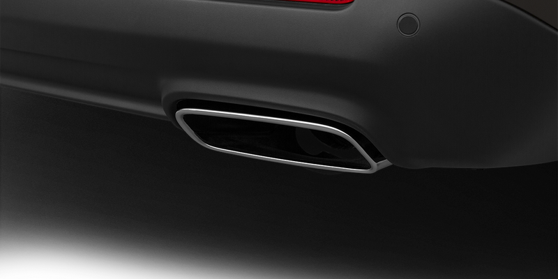 Chrome Tip Exhaust Pipe (800x400), Png Download