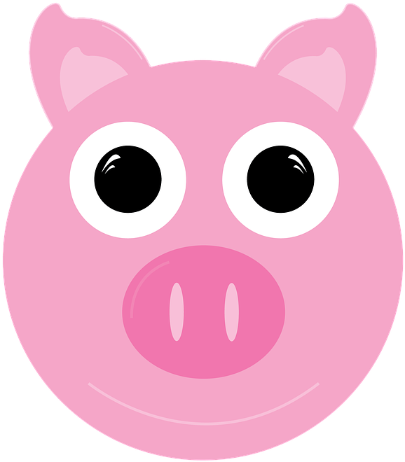 Pork Clipart Farm Pig (667x720), Png Download
