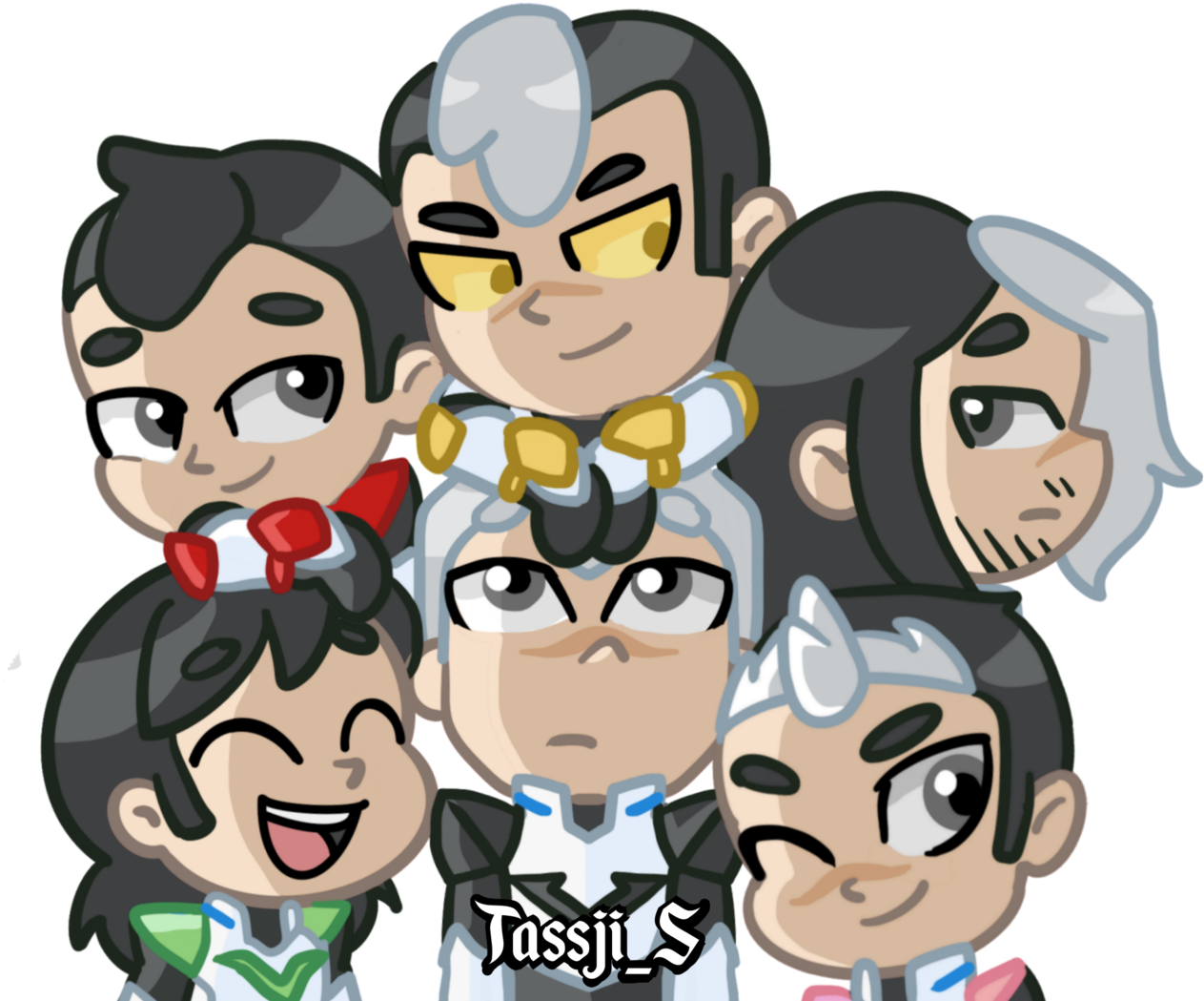 Shiro And The Shirogane's Top To Bottom (1280x1117), Png Download