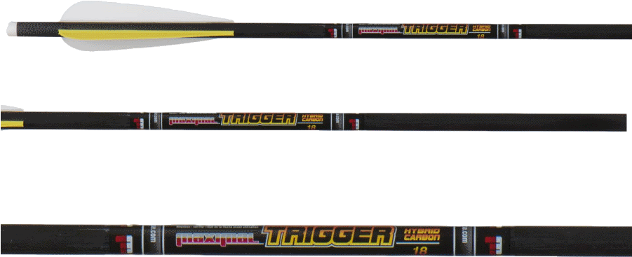 Maximal Trigger Hybrid Carbon/fiber Crossbow Bolts (900x900), Png Download