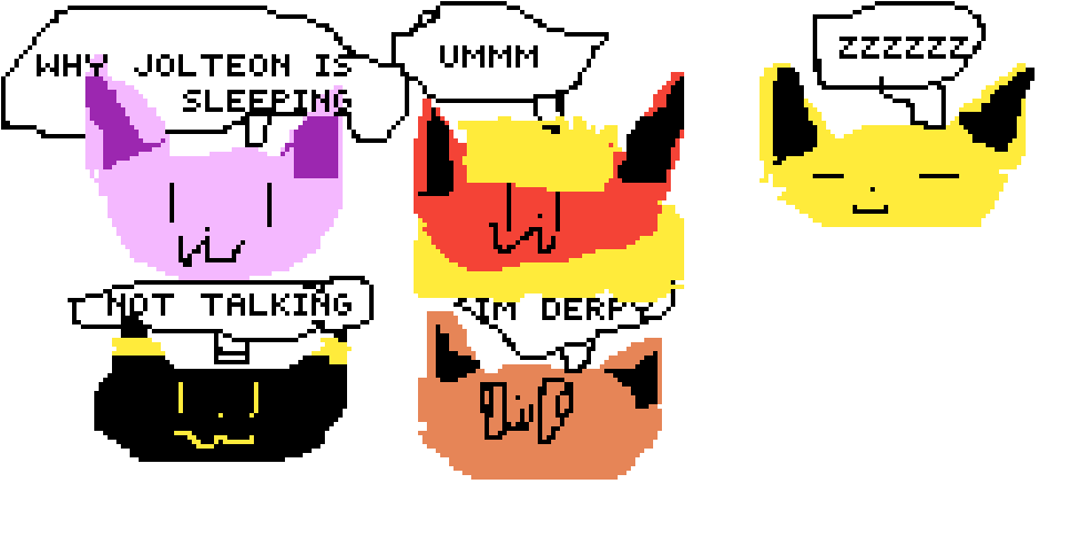 Jolteon Flareon Eevee Espeon Umbreon (1024x576), Png Download