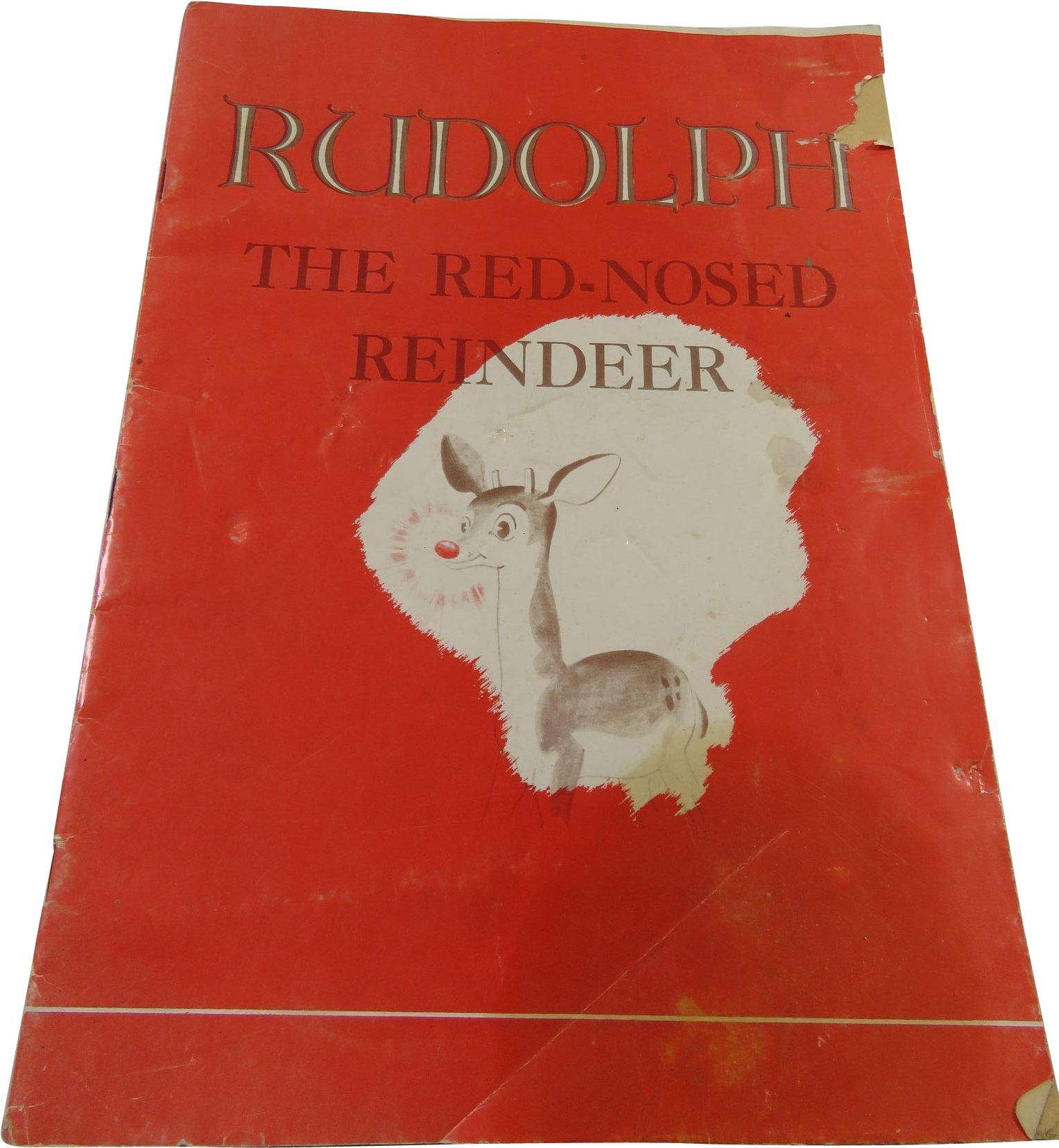 1939 Rudolph The Red Nosed Reindeer Montgomery Ward (1654x1654), Png Download