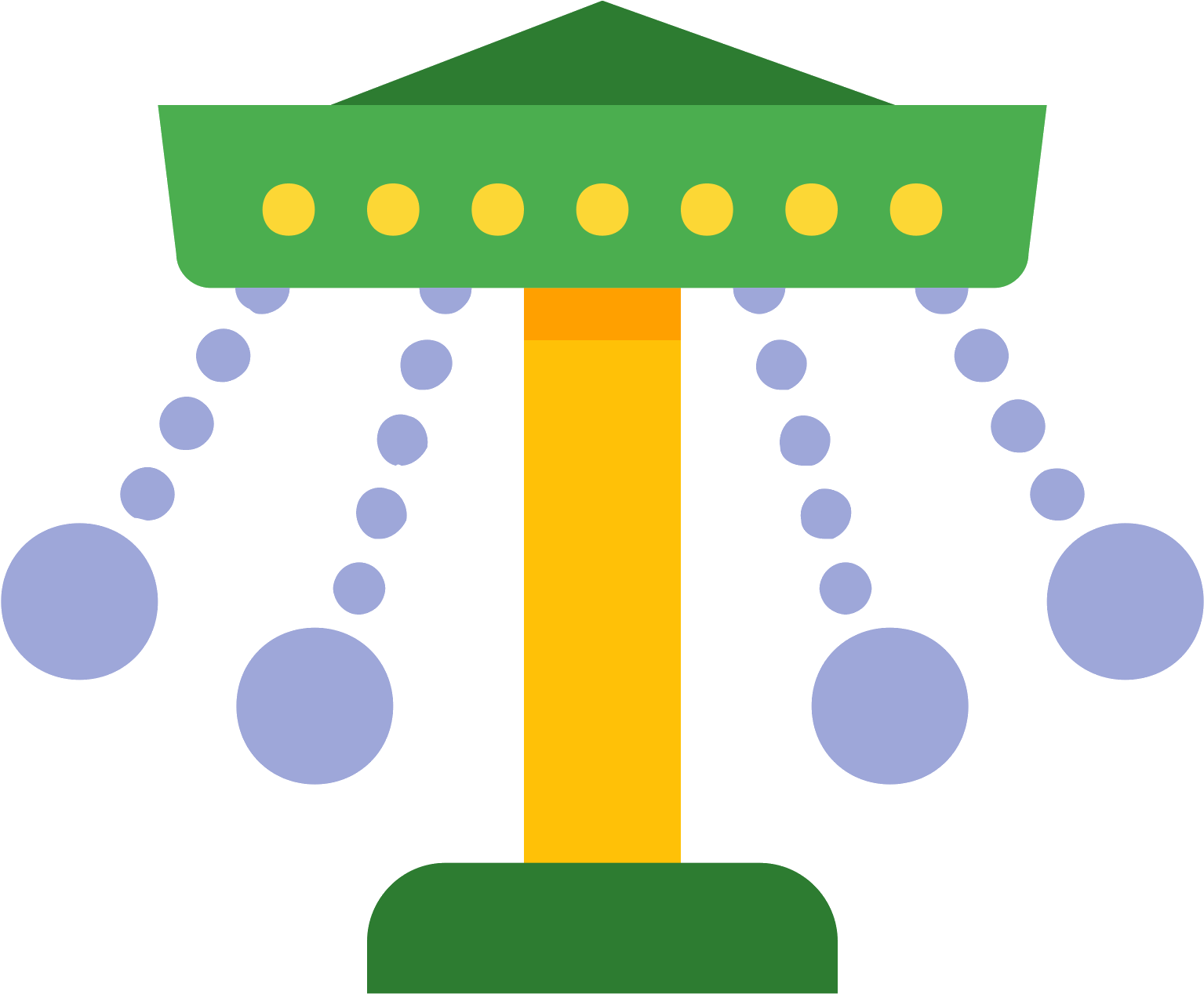 The Image Is Of A Canopy That's At The Top Of (1600x1600), Png Download