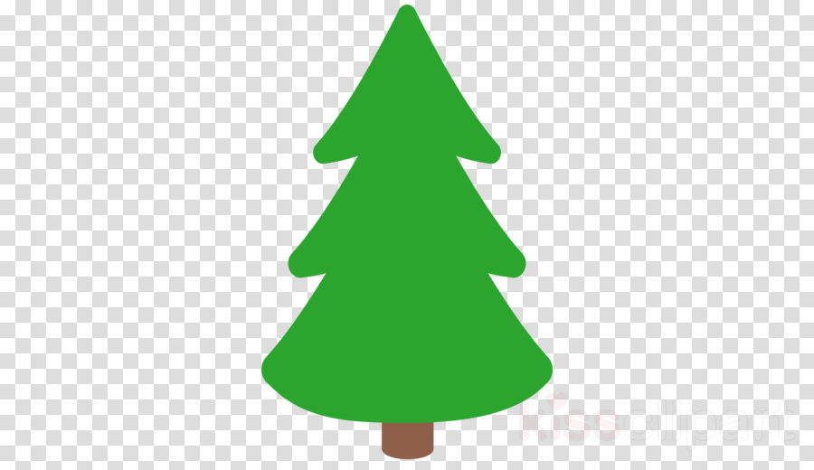 Pine Tree Emoji Clipart Christmas Tree Emoji Pine (900x520), Png Download