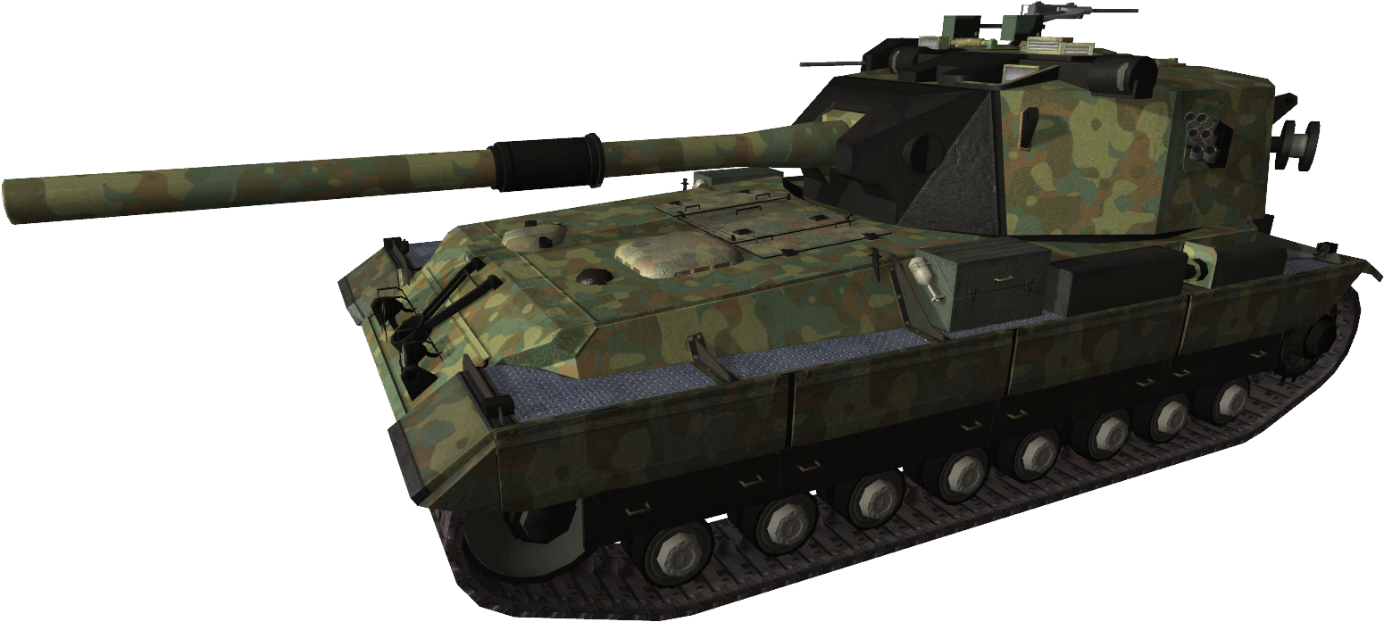 Fv215b Green Camo By Rsd1975 (1885x983), Png Download