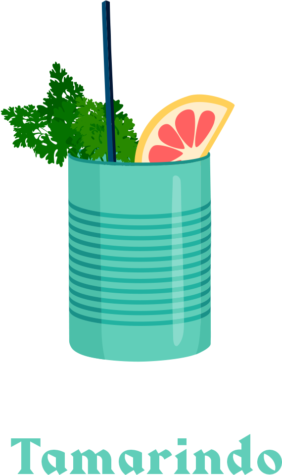 Soju, Tamarin, Chilis, Tonka, Ananas, Pamplemousse, (1030x1017), Png Download