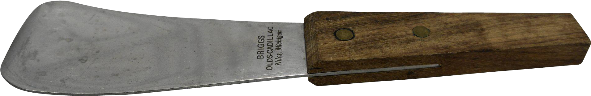 Mcm Wood Handle Stainless Steel Japan Server Advertising (1910x1910), Png Download