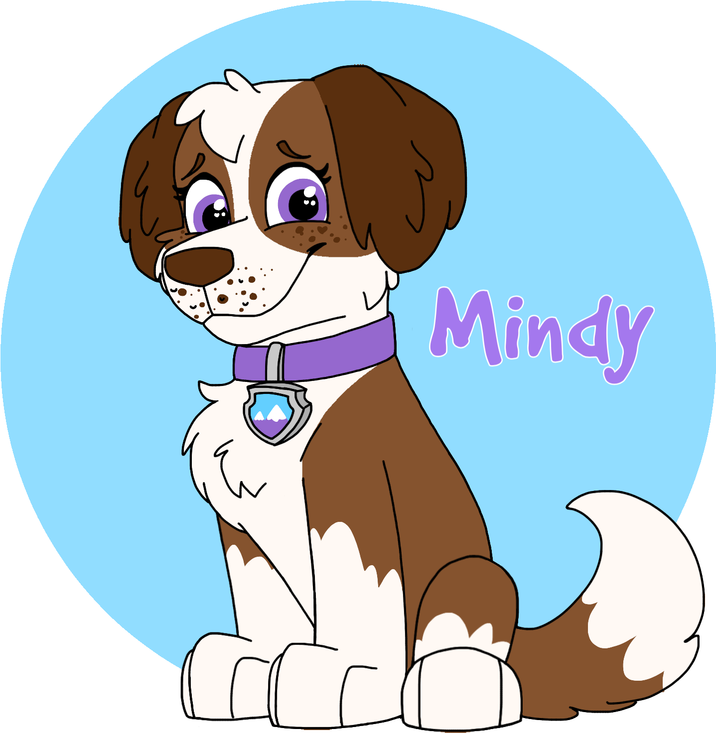 Banner Library Download Mindy Paw Patrol Fanon Wiki (1443x1527), Png Download