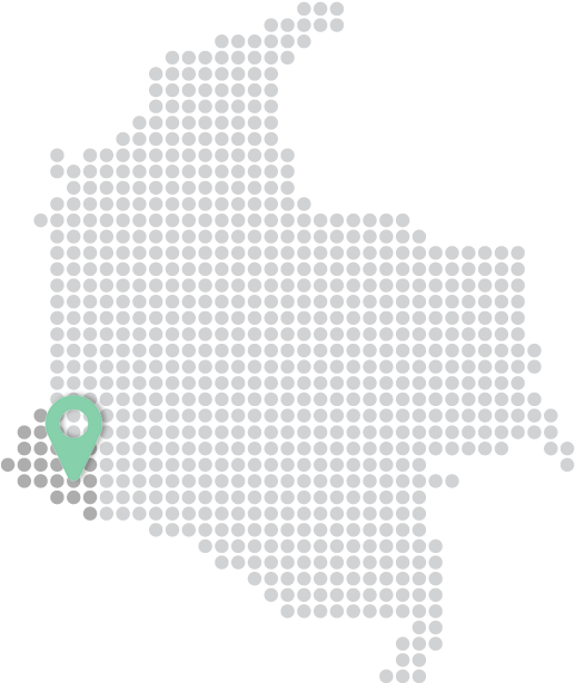 Mapa Colombia Pasto (650x650), Png Download