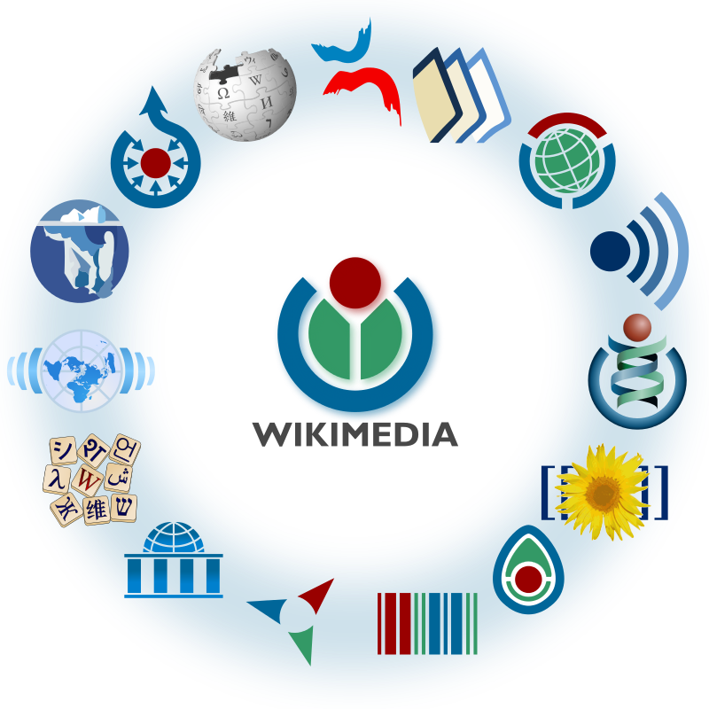 Logos Of Wikimedia Projects, All Of Which Have Some (800x800), Png Download