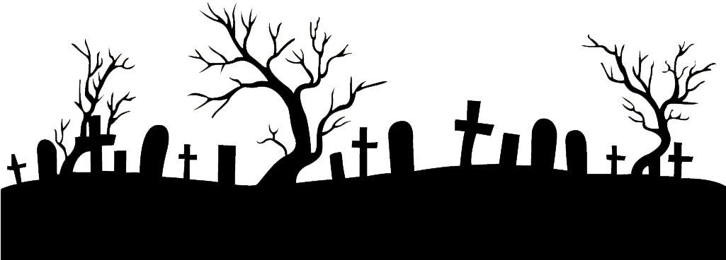 Graveyard (1024x377), Png Download