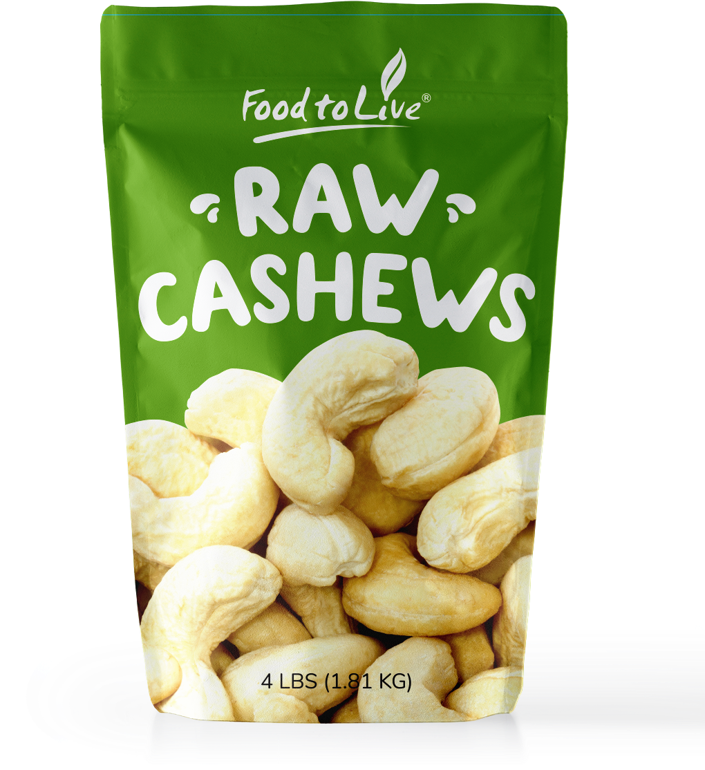 Cashews By Food To Liveâ® - Food To Live Brazil Nuts (whole, Shelled, Raw, Unsalted, (1047x1265), Png Download