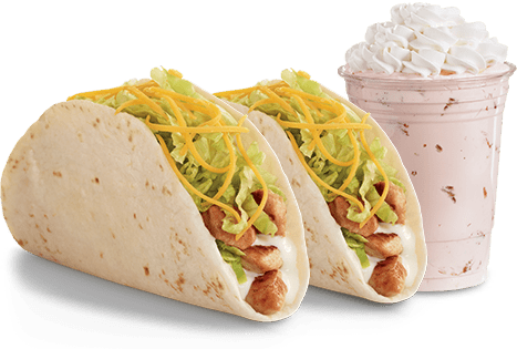 Del Taco - Del Taco Chicken Soft Taco (467x315), Png Download