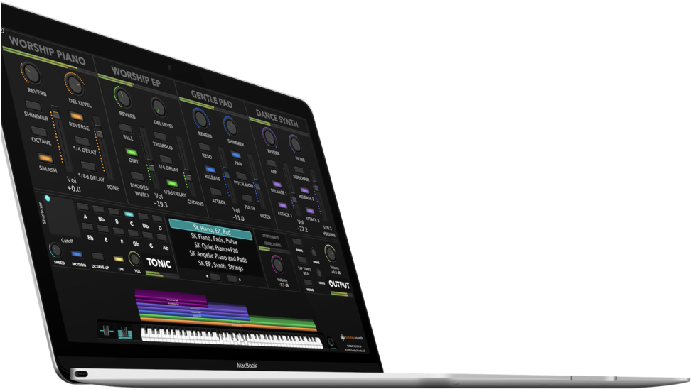 Download Mainstage Template Ultimate Sunday Keys Worship (1000x714), Png Download