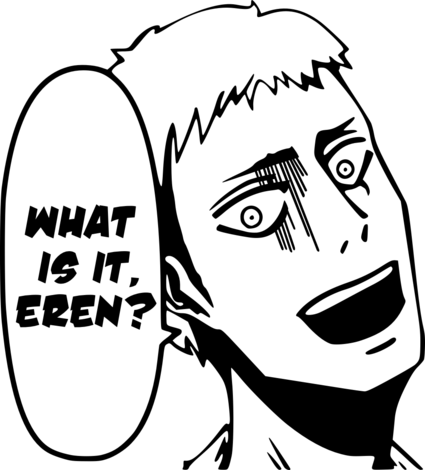 Funny, Meme, And Titan Image - Scary Face Meme Transparent (425x470), Png Download