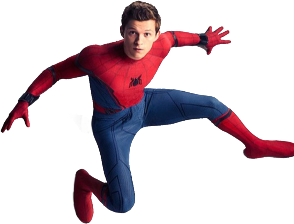 Tomholland Spiderman Spidermanhomecoming Avengers Freet - Spider Man Infinity War Png (1010x792), Png Download