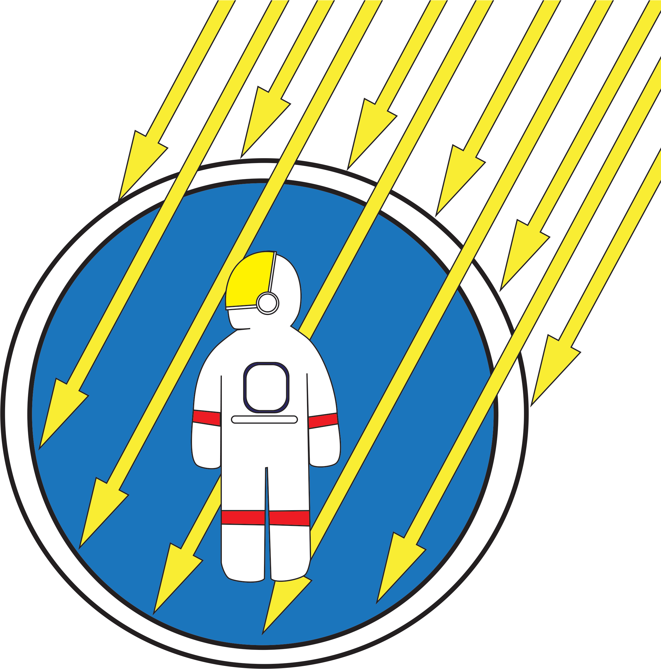 Hrp Space Radiation - Cosmic Radiation Clipart (2400x2400), Png Download